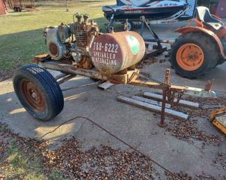 gas powered air compressor