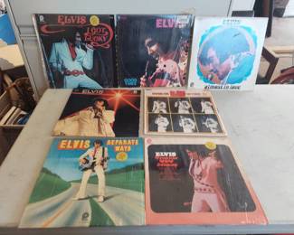 Elvis vinyl albums
