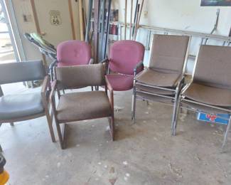 assorted chairs