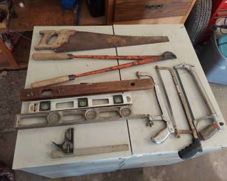 saws and levels