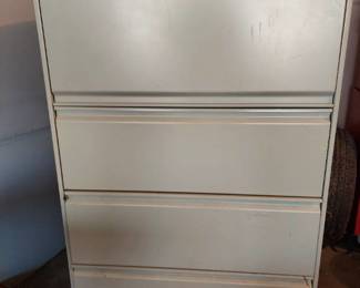 Lateral file cabinet