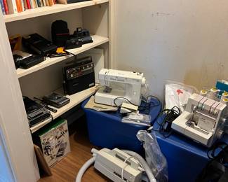 KENMORE SEWING MACHINE AND PFAFF SURGER