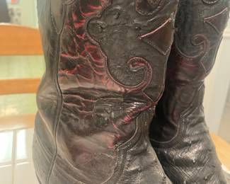 Lucchese Ostrich Boots.