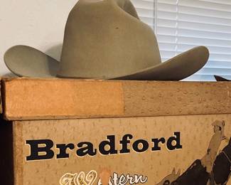 Large Selection of Men's Western and Fashion Hats By Resistol, Stetson, Bailey and Bradford.