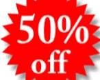 50% OFF All
Clothing & Accessories 