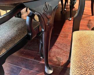 Dining Table with Shell Motif