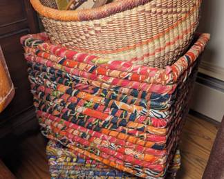 Rag Role Baskets
