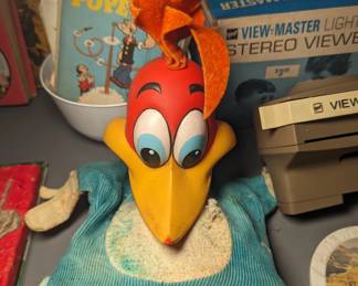 Vintage Woody Woodpecker Puppet