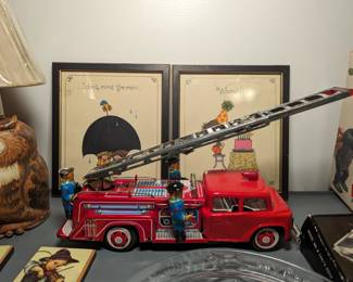 Tin Fire Truck