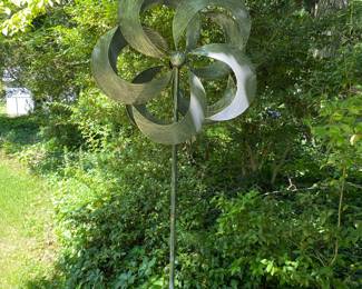 Yard Art Whirligig 
