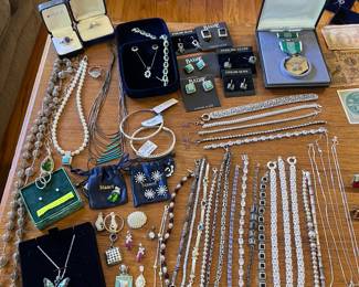 Lots of great jewelry in this one… Tons of sterling silver and some gold!