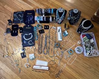 Tons of great Macy costume jewelry!