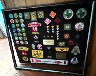 Boy Scout patch collection!