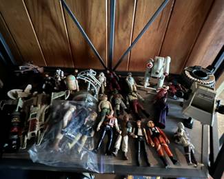 Star Wars figures and vehicles 