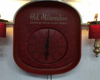 Old Milwaukee Lighted Display (Clock Not Working)