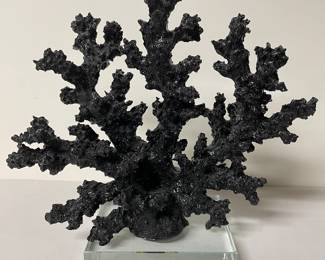 Black coral, 10"W x 10"H x 4"D,  was $48, NOW $38