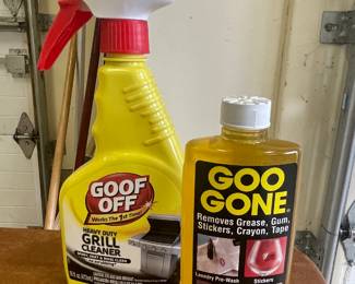 Goof Off grill cleaner, was $4, NOW $3.  Goo gone, was $4, NOW $3