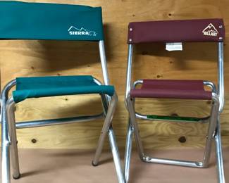 Sierra Fold Chair was $20, NOW $14,  Hillary Fold Chair was $16, NOW $12