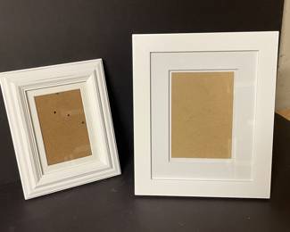   10" x 12" frame,  was $10, NOW $6.   (8" x 10" white frame,  $9./SOLD)