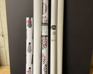Assortment of white wrapping paper,  was $7, NOW $5