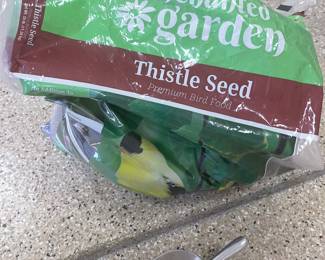 Thistle seed,  was $6, NOW $4