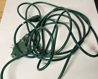 Green ext cord,  was $5, NOW $4