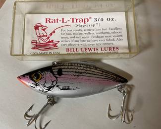 Bill Lewis vtg Rat-L-Trap lure,  was $5, NOW $4