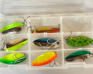 Little Cleo fishing spoons assortment,  was $20, NOW $14