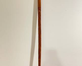 Carved Walking cane,  37"H,  was $30, NOW $20