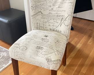 Parisian dining chair, 2 available, 20"W x 40"H x 19"D,  was $48 each, NOW $32 each