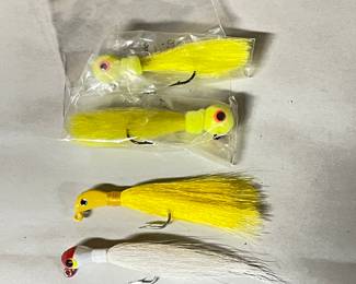 Yellow lures,  was $15, NOW $10