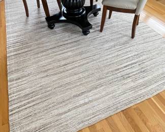Gray/tan/cream area rug,  7' x 10',  $95