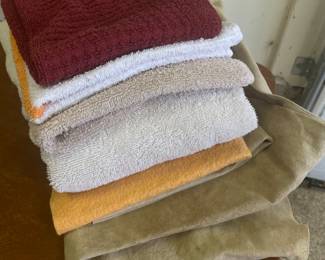 Pile of towels and shammy,  was $5, NOW $4