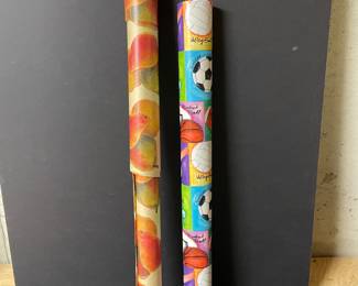 Set of 2 wrapping papers,  was $4, NOW $2