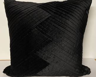 Black Arhaus down filled pillow, 17" x 17",  was $40, NOW $30