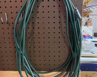 Green extension cord,  was $8, NOW $6