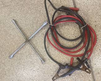 Crobar and jumper cables,  was $8, NOW $6