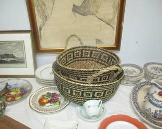 Two Indian baskets