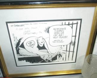 Walt Handlesman original cartoon