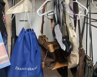 Dooney & Bourke purses, Michael Kors, Fossil purses