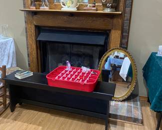 Bench, costume jewelry and several different mirrors to choose from 
