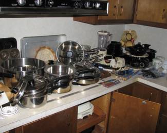 pots, pans and more