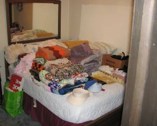 afghans, quilts and other linens
