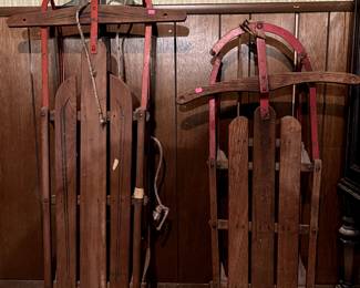 Collectible Antique Sleds