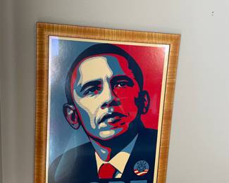 Political Poster of Obama. See more posters in later photos