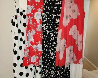 Dresses size 12 and 14. Different sizes