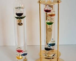 Galileo thermometers, handmade in Germany