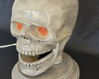 Vintage light-up skeleton