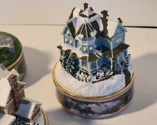 Thomas Kinkade music boxes