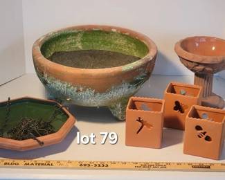 Terra cotta planters